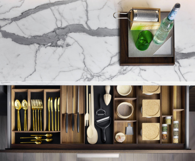 Walnut Drawers Accessories Molteni&C