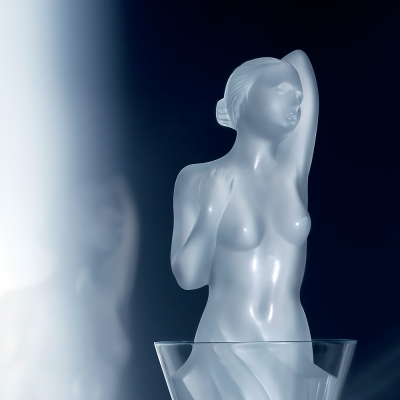 Aphrodite Vintage Decanter Lalique