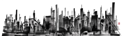 Skyline Londonart
