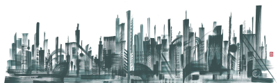 Skyline Londonart