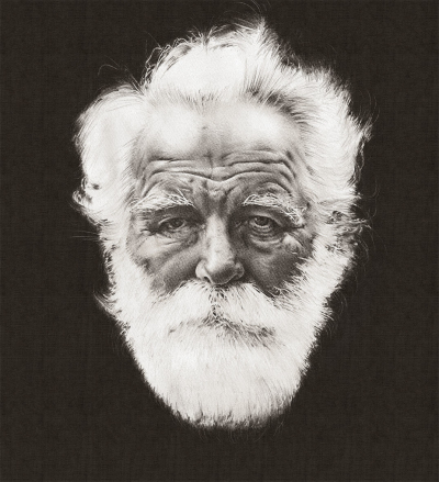 The old man Londonart