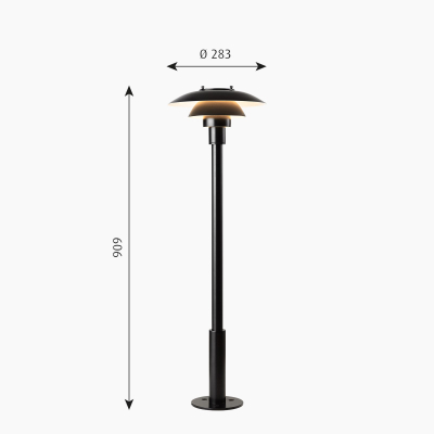 PH 3-2½ Bollard Louis Poulsen