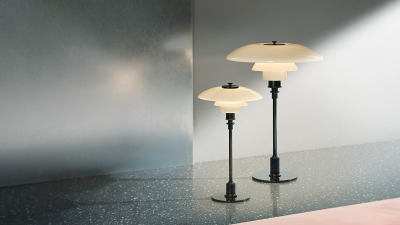 PH 3½-2½ Glass Table Louis Poulsen