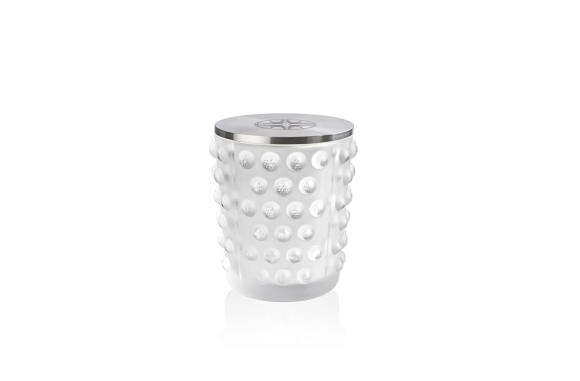 Mossi Candle Vase Clear Crystal Lalique